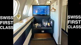 SWISS FIRST CLASS - Luxurious (and delicious dining) experience above the clouds