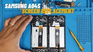 How To Replace Samsung Galaxy A04s Genuine Screen | Simple And Easy Way