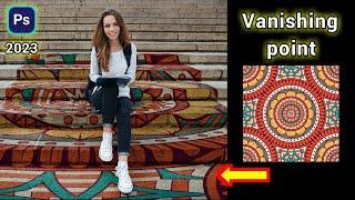 How to use the vanishing point in photoshop place any object on any surface in Photoshop 2023