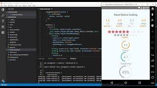 React Native - How to make Design Rating Android and IOS