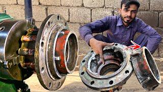 How to improve your learning ability [] Repairing broken rear wheel hub by Pakistani Mechanics