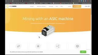 ASIC Miner Setup with Nicehash