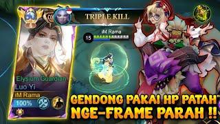 MUSTAHIL GENDONG PAKAI HP NGE-FREAM PARAH GINI?? Mobile legends #MLBBIDCreator