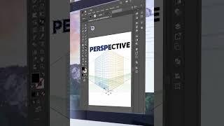 how to use perspective tool in illustrator | #shorts #shortvideo #illustrator #tips #trick #how