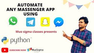How do you automate chatbot | Muo Sigma Classes