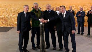 Lukashenko: Today is a historical day! A gift made with our own hands, our own brain! // BNBC