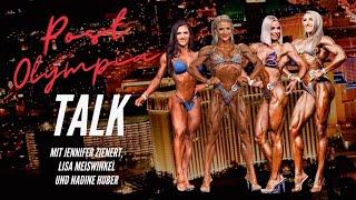 Post OLYMPIA Talk | Jennifer Zienert, Lisa Meiswinkel, Nadine Huber und Lena Ramsteiner