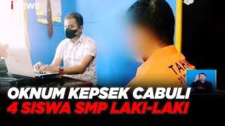 BEJAT! Oknum Kepsek Cabuli Murid SMP Laki-laki di Bawah Umur - iNews Siang 16/06