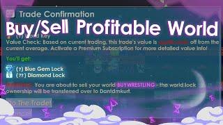 NEW BUY/SELL PROFITABLE WORLD! (5BGLS CLEAN PROFIT WOW!) - GrowTopia