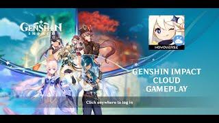 Genshin Impact Cloud Gameplay