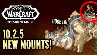 The Mounts of 10.2.5 - Quick Guide World of Warcraft Dragonflight