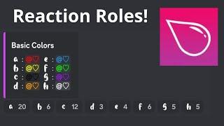 How to make reaction roles on discord | 2023