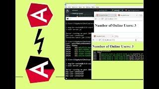 Detect Online Users in Real Time - Angular and Socket IO