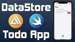 AWS Amplify DataStore with SwiftUI 2.0 | Todo App