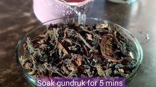 Sadeko Gundruk||Gundruk ko aachar|| Gundruk sadeko||How To Make Sadeko Gundruk||Nepali Food