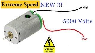 DC Motor Life Hacks || How to run Toy Motor VERY FAST !!! 