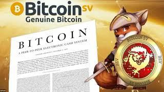 What makes BitcoinSV the genuine Bitcoin?Interview with the defender of Bitcoin