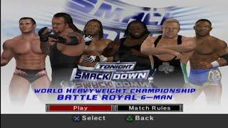 WWE SVR 07 - Randy Orton, Undertaker, Booker T, Mark Henry, Finlay & S. Benjamin | Battle Royal