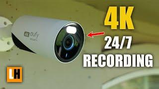 EufyCam E330 Professional Review - 4K 24/7 Recording!