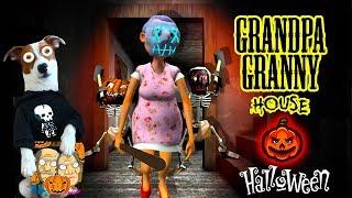  Halloween  Grandpa And Granny House Escape ► Full gameplay