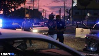 GTAV LSPDFR - First look with ELS and LSPDFR addons by Albo1125