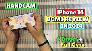 iPhone 14 BGMI Review And Handcam in 2024|Controls + Sensitivity