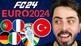 FC 24 EURO 2024 MODU ÇIKTI! // EURO 2024’Ü KİM KAZANACAK?