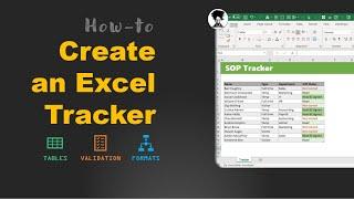 How to create an elegant, fun & useful tracker with Excel