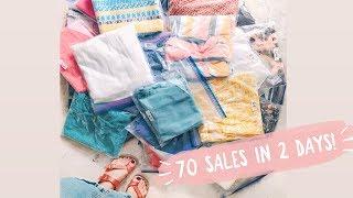 70 SALES IN TWO DAYS! | What sold during my moving sale!