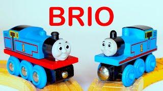 BRIO THOMAS VS THOMAS WOODEN RAILWAY