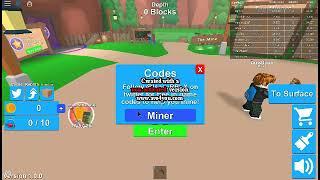 Kody do Mining Simulator //Roblox//