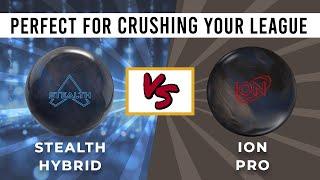 Track Stealth Hybrid versus Storm Ion Pro // Ball Review