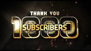 1000 subscribers celebration | thank you all | 1k subscribe special | whatsapp status | fs creation