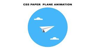 CSS Paper Plane Animation