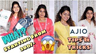 Huge Ajio Try On Haul | Ajio Kurti Haul | Online Kurti Shopping Haul | Sameera Sherief