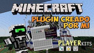 PLUGIN de Minecraft Creado por Mi! - PLAYERKITS (Kits Personalizados en Inventario!)