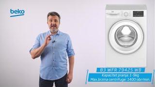 Beko B3 WFR 79425 WB Mašina za pranje veša