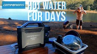 Is This The Best Camp Shower ? Companion Aqua Heat Lithium Gas Shower | Hot Water Camping ￼