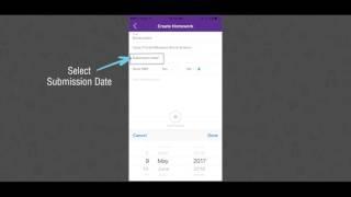 How to Create Homework on Fliplearn iOS App