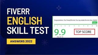 how to pass fiverr english skill test 2022 | fiverr english test answers 2022