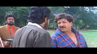 Dr.Vishnuvardhan Aggressive Reply to Suleman | Hello Daddy Kannada Movie Outstanding Scene