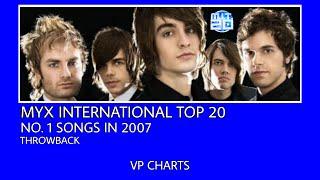 MYX International Top 20 - No. 1 Songs of 2007 | Throwback