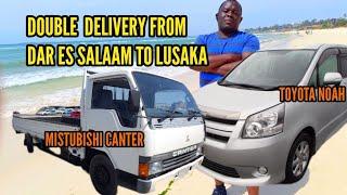 2,100 KMs & 2 Dream Vehicles:Epic Car Delivering Mistubishi Canter & Toyota Noah From Dar es Salaam