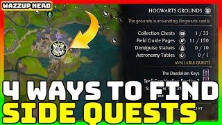 Hogwarts Legacy - How to Find Side Quests - Super Easy Guide