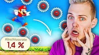 Ich habe Huebis erstes Mario Maker Level gespielt...