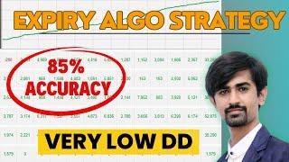 Expiry Day Option Selling Strategy | Option Selling Algo Trading Strategy | Profitable Strategies