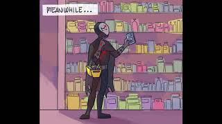 [Teen Titans Comic Dub] Red X in the super market