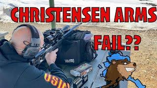 Christensen Arms MPR 6.5 Creedmoor Rifle Not Grouping??