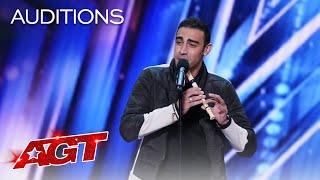 Medhat Mamdouh Beatboxes While Playing The Recorder - America's Got Talent 2021