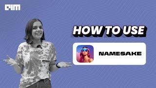 How to use Namesake Avatar app? | Demo
